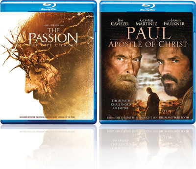 

The Passion of The Christ & Paul, Apostle of Christ (2-Disc)(Blu-ray English)