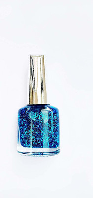 

FASHION HUB BRAND Glitter sparkle nail paint (multi color) Glitter sparkle silver