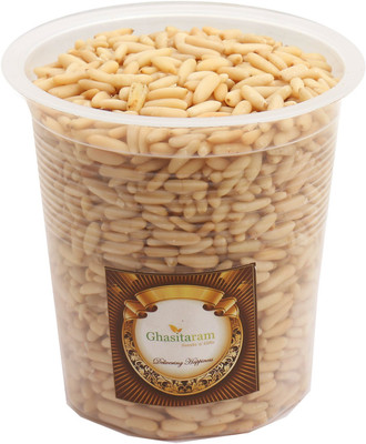 Ghasitaram Gifts Pine Nuts-Pine Nuts Without Shell (Chilgoza) -400 gms Pine Nuts(1 x 400 g)