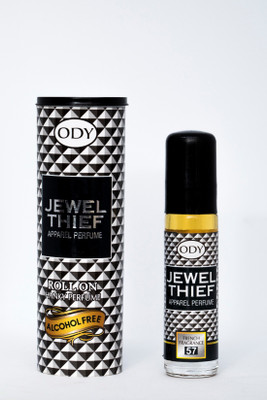 

ODY Jewel Theif Roll-On Hanky Perfume Real Natural & Long Lasting Fragrance Attar Perfume For Men, Woman & Unisex High Quality Roll-On For Multipurpose Use Birthday & Occasionally Gift Eau de Parfum - 9 ml(For Men & Women)