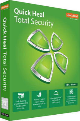 Quick Heal Total Security 1.0 User 3 Years(CD/DVD) Quick Heal Total Security 1.0 User 3 Years(CD/DVD)