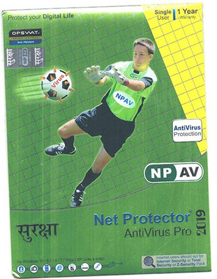 Net Protector Anti-virus 1.0 User 1 Year(CD/DVD)