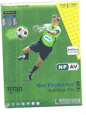 

Net Protector Anti-virus 1 User 1 Year(CD/DVD)