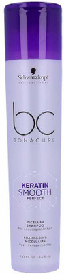 

Schwarzkopf Professional BC Keratin Smooth Perfect Micellar Shampoo, Purple(250 ml)