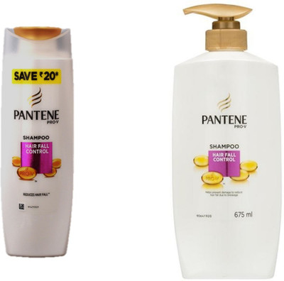 

pantene anti hair fall shampoo (675 ml + 180 ml)(855 ml)
