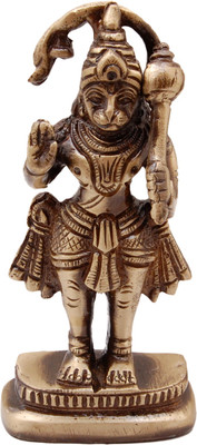 37% OFF on HanDecor Hanuman Ji Standing Decorative Showpiece - 10 cm(Brass, Brown) 37% OFF on HanDecor Hanuman Ji Standing Decorative Showpiece - 10 cm(Brass, Brown)