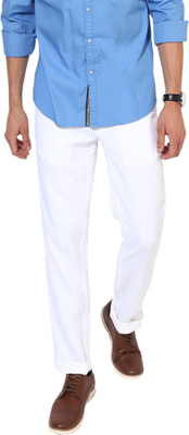 HalogenChinos Skinny Fit Men White Trousers
