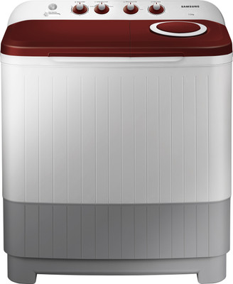 Samsung 7.2 kg Semi Automatic Top Load Red, White, Grey (WT72M3000HP/TL)