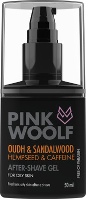 

Pink Woolf After Shave Gel - Oily to Normal skin Aftershave Gel(50 ml)