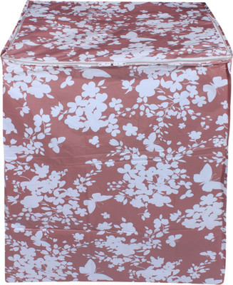 CASA FURNISHING Top Loading Washing Machine  Cover(Width: 61 cm, BROWN)