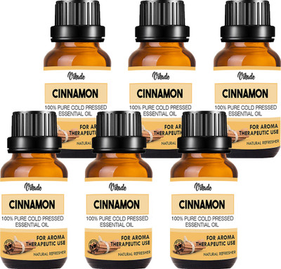 

VIHADO Cinnamon Bath Essential Oil, 100% Pure, & Undiluted (20 ml) (Pack of 6)(20 ml)