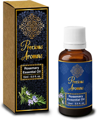 

Precious Aromas Pure Rosemary Essential Oil, 100% Natural and Therapeutic Grade-15 ML(15 ml)