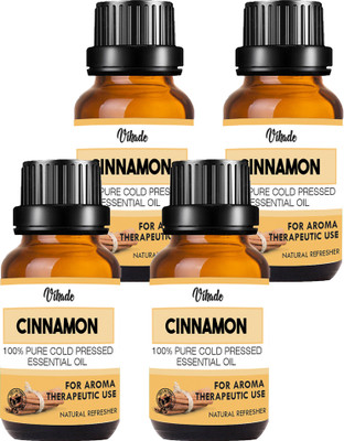 

VIHADO Cinnamon Bath Essential Oil, 100% Pure, & Undiluted (15 ml) (Pack of 4)(15 ml)