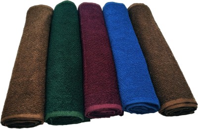 SHOP BY ROOM Cotton 350 GSM Face Towel(Pack of 5)