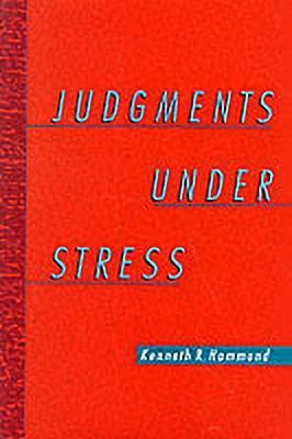 Judgments Under Stress(English, Hardcover, Hammond Kenneth R.)