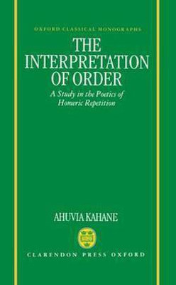 The Interpretation of Order(English, Hardcover, Kahane Ahuvia)