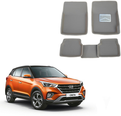 Dapidx Plastic 3D Mat For  Hyundai Creta(Beige)