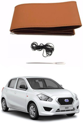 AYW Hand Stiched Steering Cover For Ford Freelander(Tan, Leather)