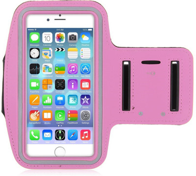 YS Traders Arm Band Case for All Android / iOS Smartphones(Pink)