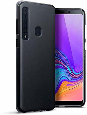 Bodoma Back Cover for Samsung Galaxy A9 (2018)(Black, Dual Protection, Silicon, Pack of: 1)