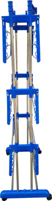 LAKSHAY Steel Floor Cloth Dryer Stand lax34tj(3 Tier)