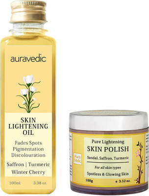 

Auravedic Pigmentation Polish And Oil Combo(Set of 2)