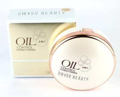 

Swiss Beauty Oil Control 2 in 1 Compact Powder - PEARL IVORY 01 Compact(pearl ivory)