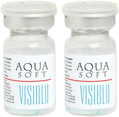 

Aquasoft Visiblu Yearly contact lens Clear Pack of 2 Yearly Contact Lens(-3.00, Clear, Pack of 2)