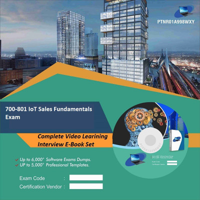

PTNR01A998WXY 700-801 IoT Sales Fundamentals Exam Complete Video Learning Interview E-Book Set(DVD)