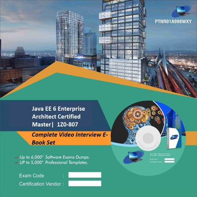 

PTNR01A998WXY Java EE 6 Enterprise Architect Certified Master| 1Z0-807 Complete Video Interview E-Book Set(DVD)