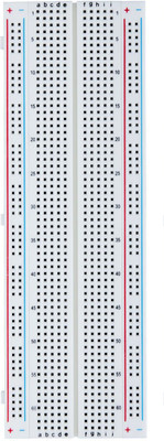 APTECHDEALS Breadboard 830 Tie Points - Self Adhesive Bread Board - Solderless bread board | PCB BreadBoard (830 Point) Electronic Components Electronic Hobby Kit