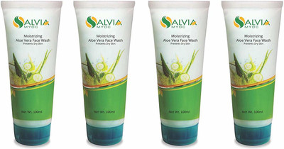 

Salvia Aloevera Face Wash For Skin Care 100ml x Pack Of 4 Face Wash(100 ml)
