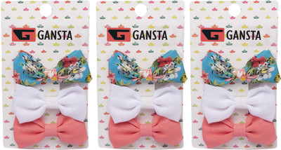 

Gansta 9 Pc Hair Clips Set Hair Clip(Pink, White, Multicolor)