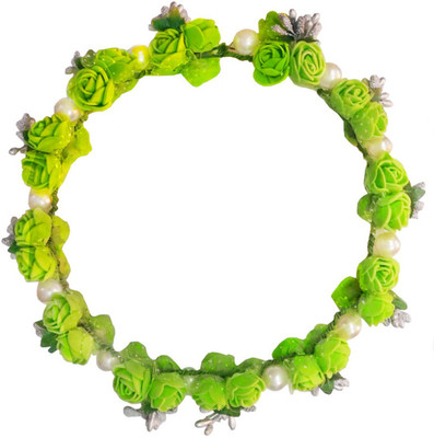 

MorningGlory Premium Grade Quality Tiara Head Band(Green)