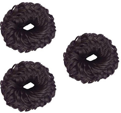 

S R Enterprises hair black juda bun (pack of 3pcs) Hair Accessory Set(Black)
