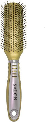 

Confidence Plastics Brush For Blow Dryer & Curling Roll Hairbrush with Plastics Handle for Women and Men