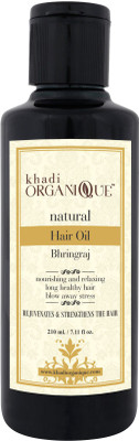 

KHADI ORGANIQUE BHRINGRAJ NATURAL HAIR OIL 210 ML PACK OF 1 Hair Oil(210 ml)