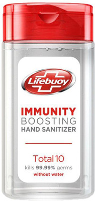 

Lifebuoy Total 10 Hand Sanitizer, 50 ml (pack of 2)(100 ml, Bottle, Pack of 2)