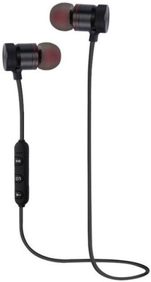 Cospex Light weighted Magnetic Sports with clear sound Bluetooth Headset(Black, In the Ear)