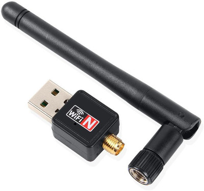 

Rexter WiFi Long Range High Speed Adapter with RP-SMA External Antenna 900 Mbps Lan Adapter(900 Mbps)