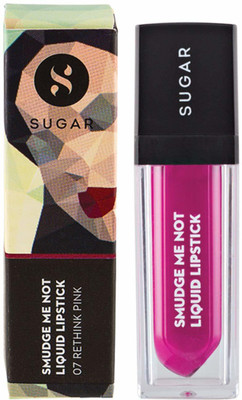 

Sugar Smudge me not liquid Lipstick (07 Rethink Pink)(Rethink Pink)