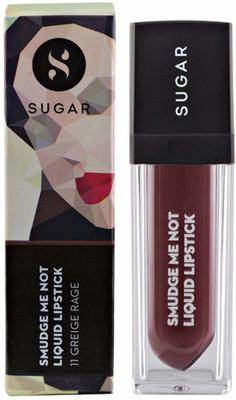

Sugar Smudge me not liquid Lipstick (11 Greige Rage)(Greige Rage)