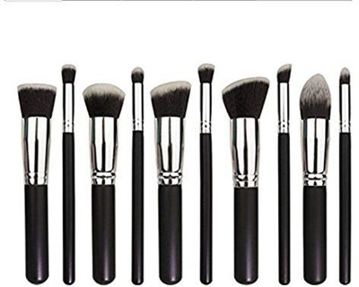 

J Makeup Brush Organizer(Black, Silver, Grey)