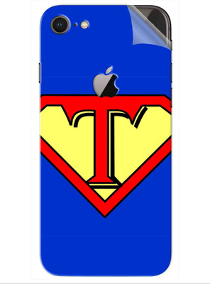 Snooky Apple Iphone 8 Mobile Skin(Blue)