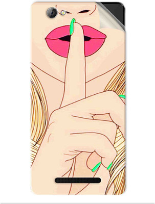 Snooky Lava A71 Mobile Skin(Multicolor)
