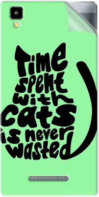 Snooky Panasonic Eluga A2 Mobile Skin(Green)