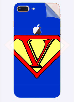 Snooky Apple iPhone 8 Plus Mobile Skin(Blue)