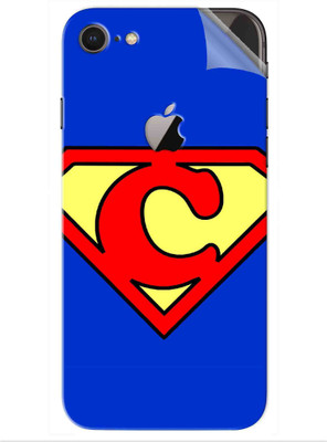 Snooky Apple Iphone 8 Mobile Skin(Blue)