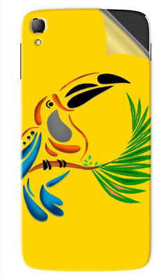 Snooky Panasonic Eluga Switch Mobile Skin(Yellow)