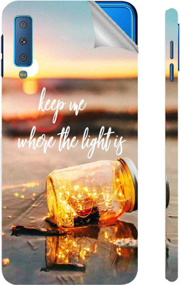 Snooky Samsung Galaxy A7 2018 Edition Mobile Skin(Blue)